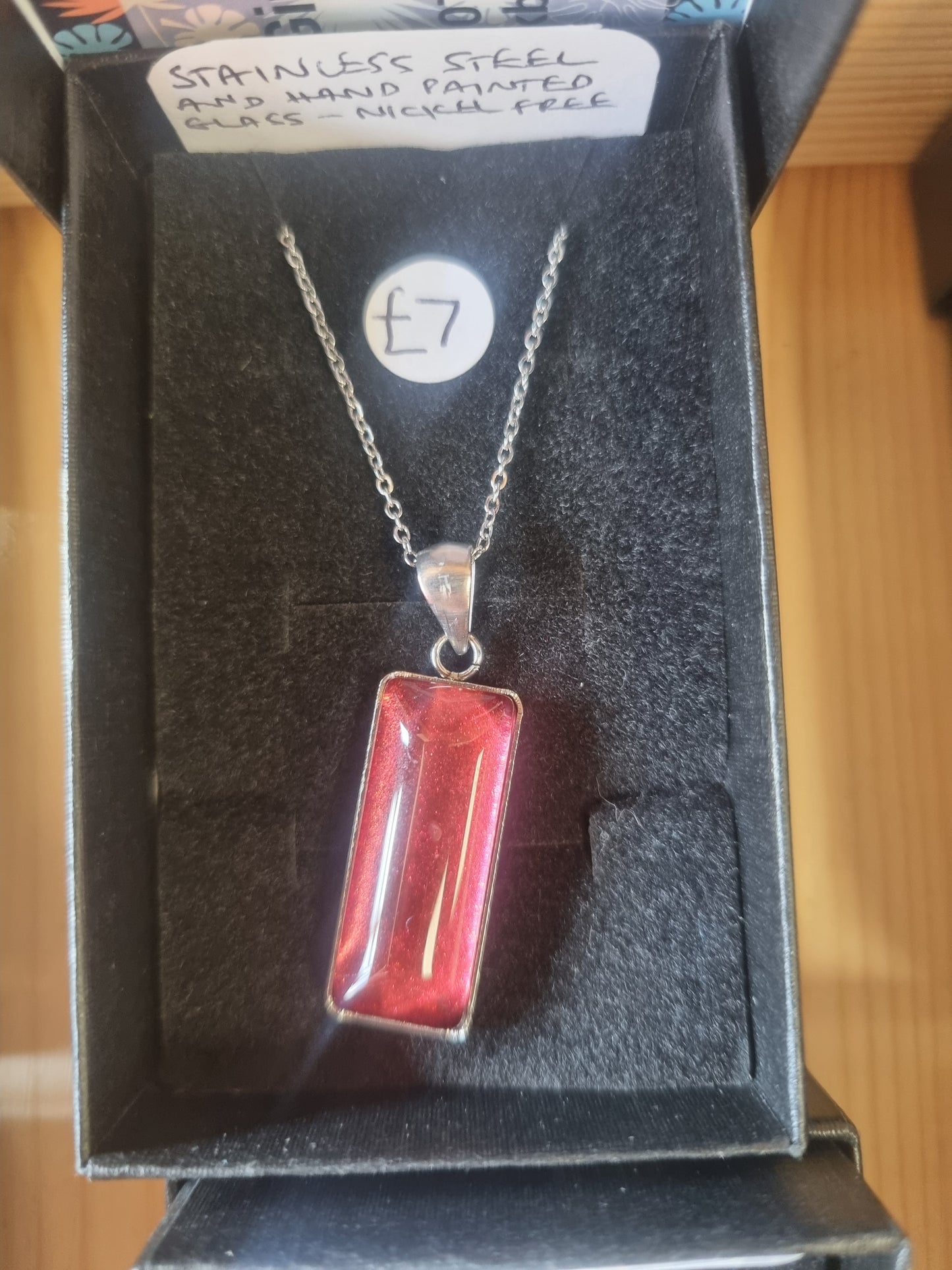 Rectangle Pendant Necklaces
