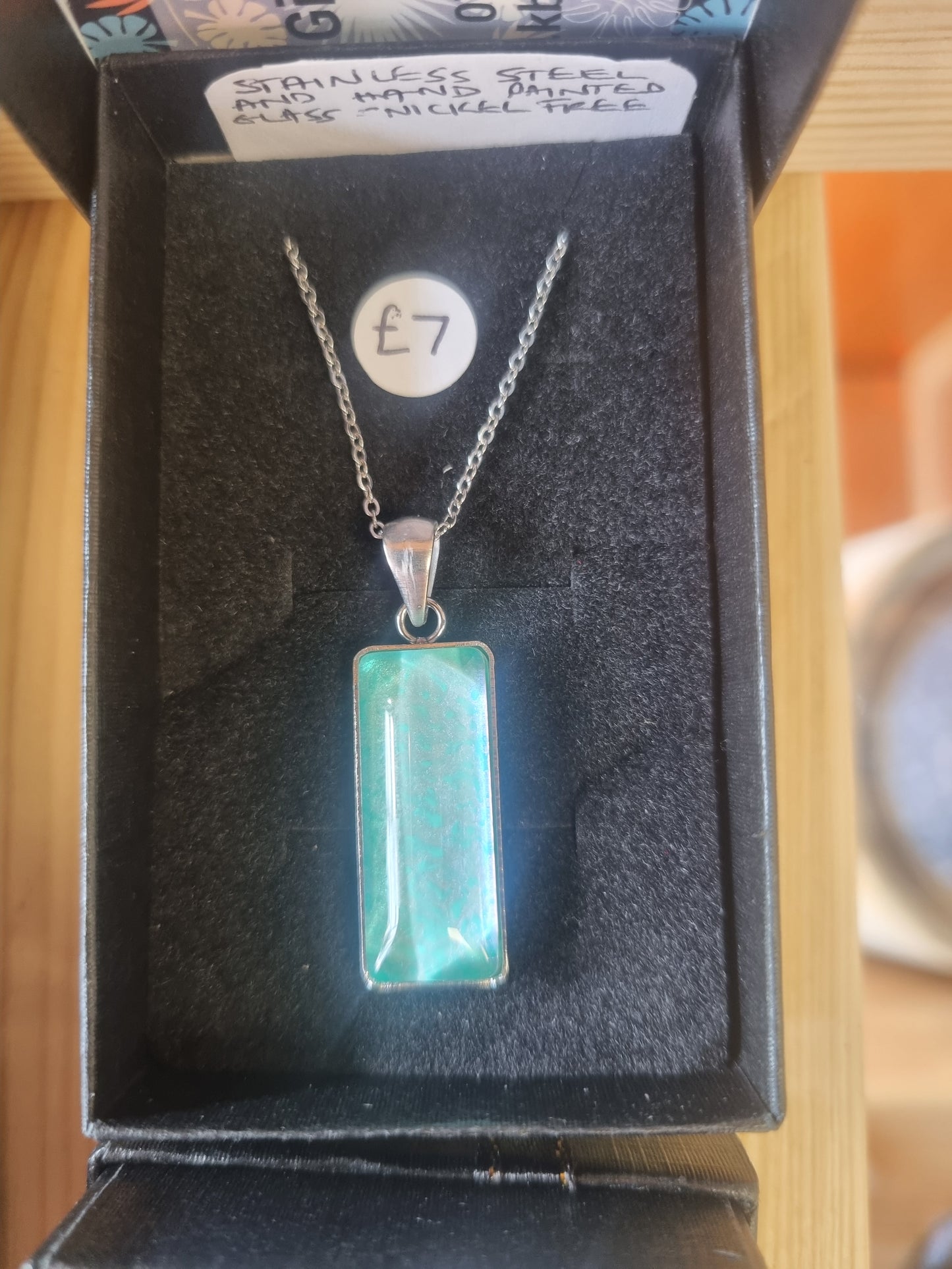 Rectangle Pendant Necklaces