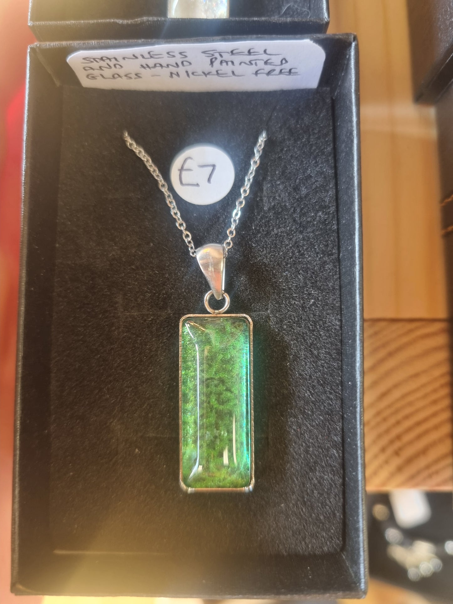 Rectangle Pendant Necklaces