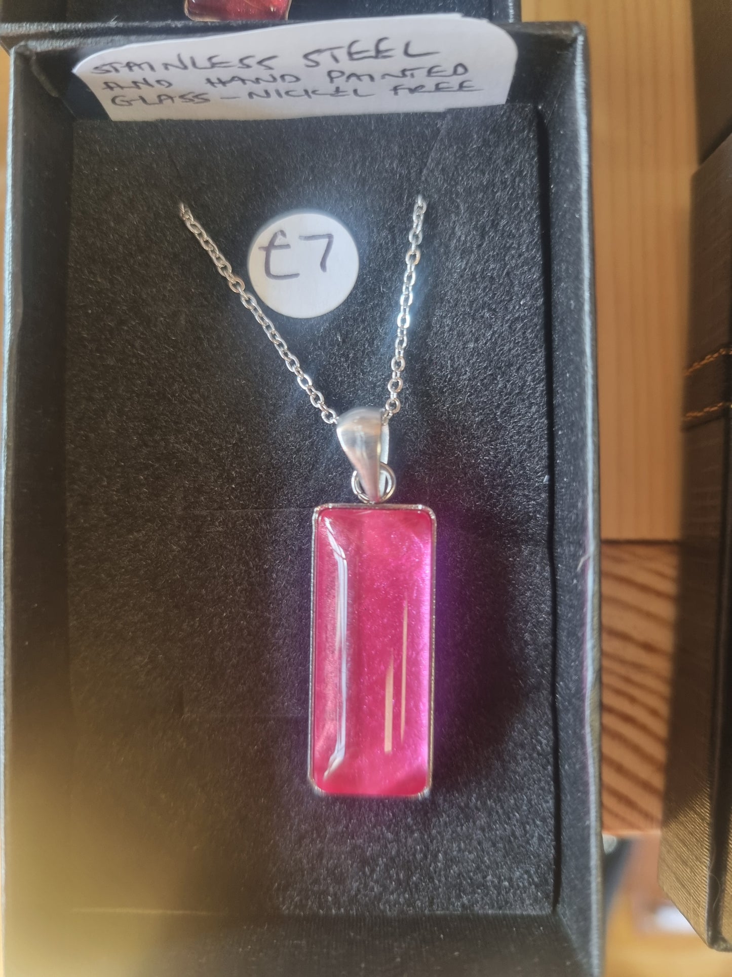 Rectangle Pendant Necklaces