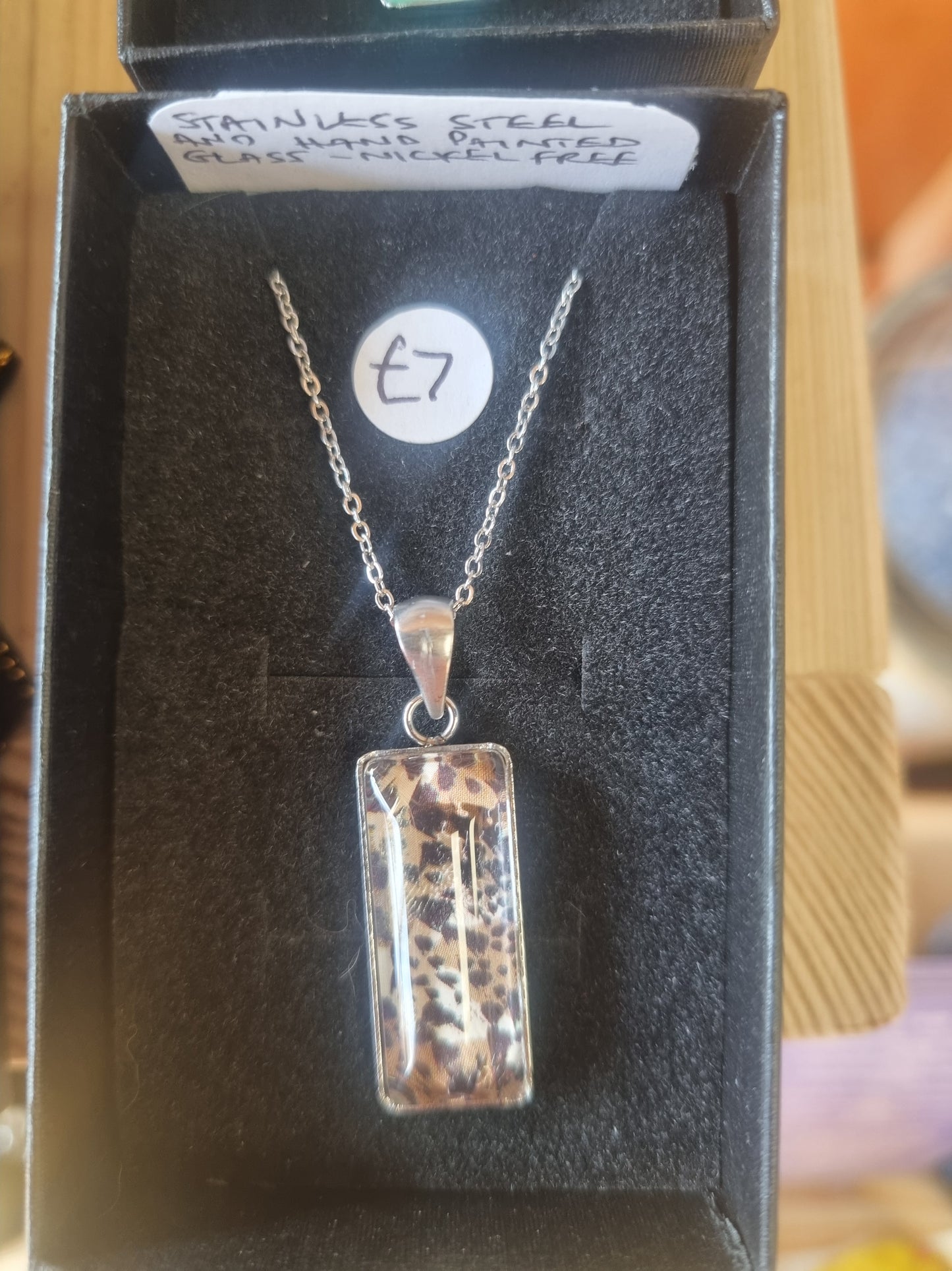 Rectangle Pendant Necklaces
