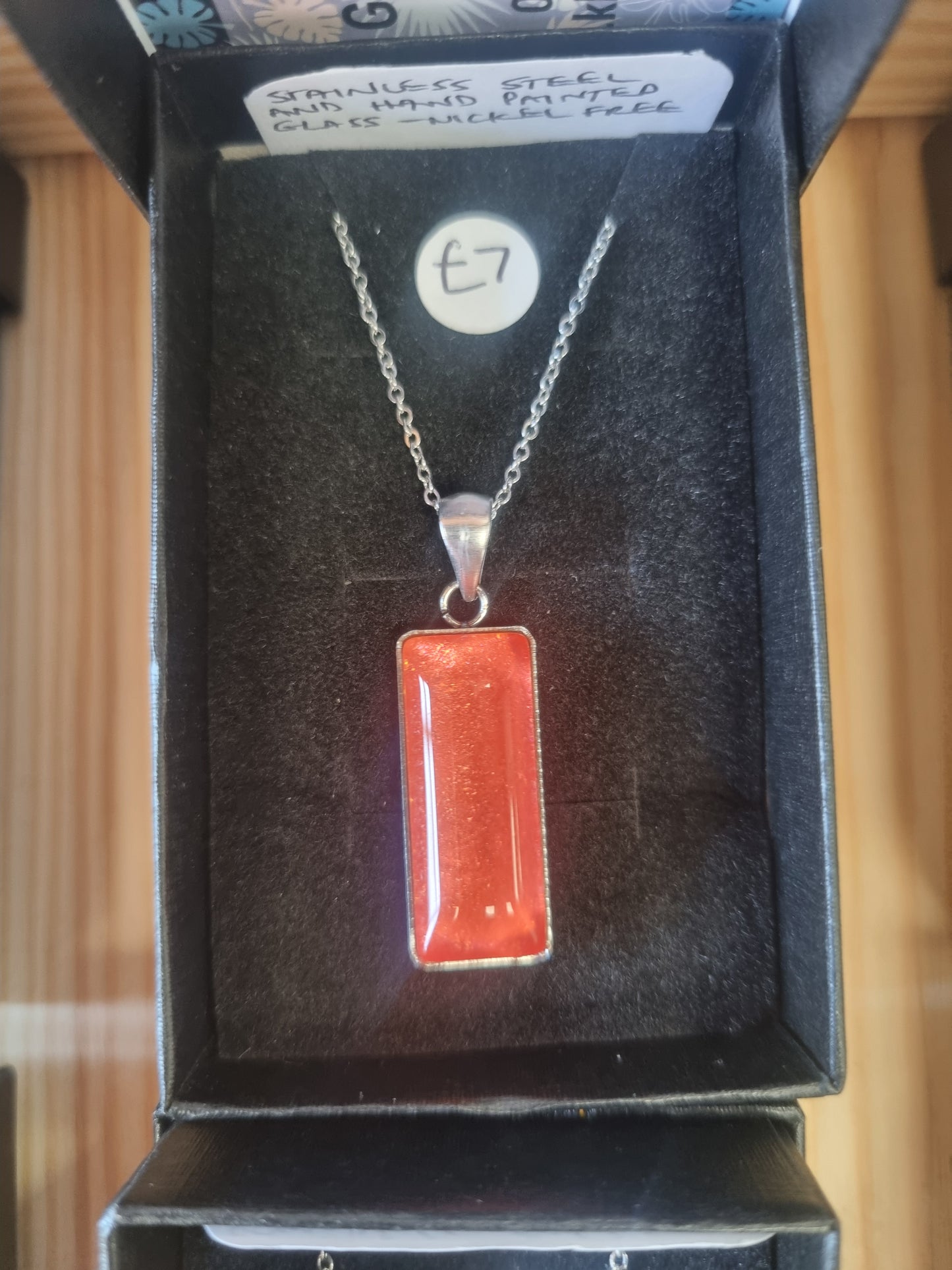 Rectangle Pendant Necklaces