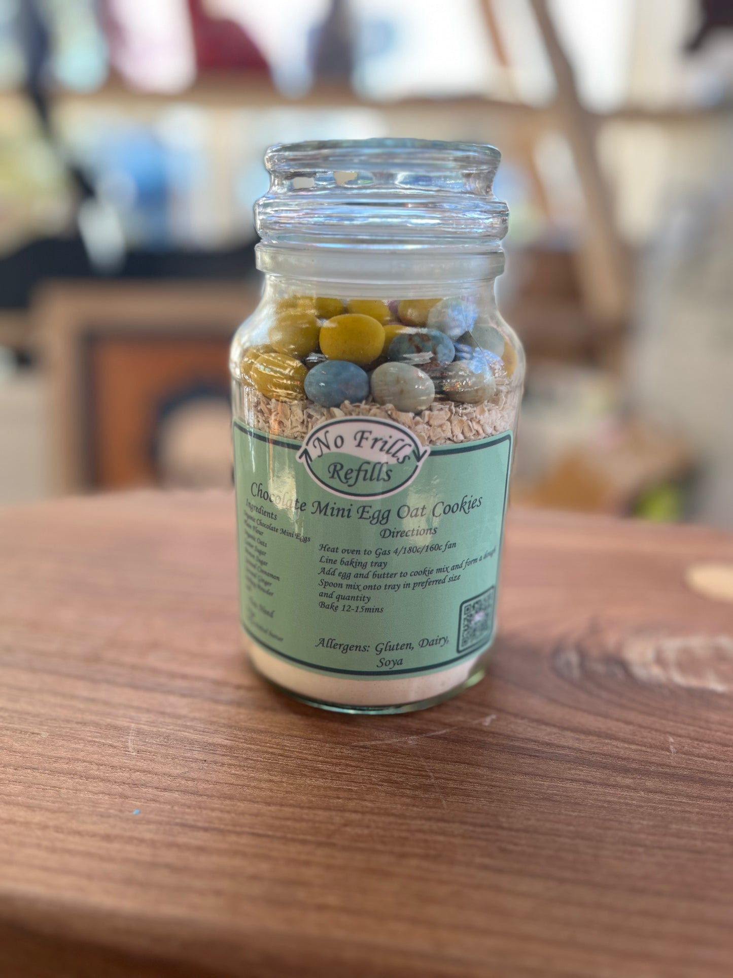 Cookies/Christmas Cake in a Jar