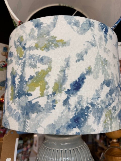 30cm Blue Watercolour Shade