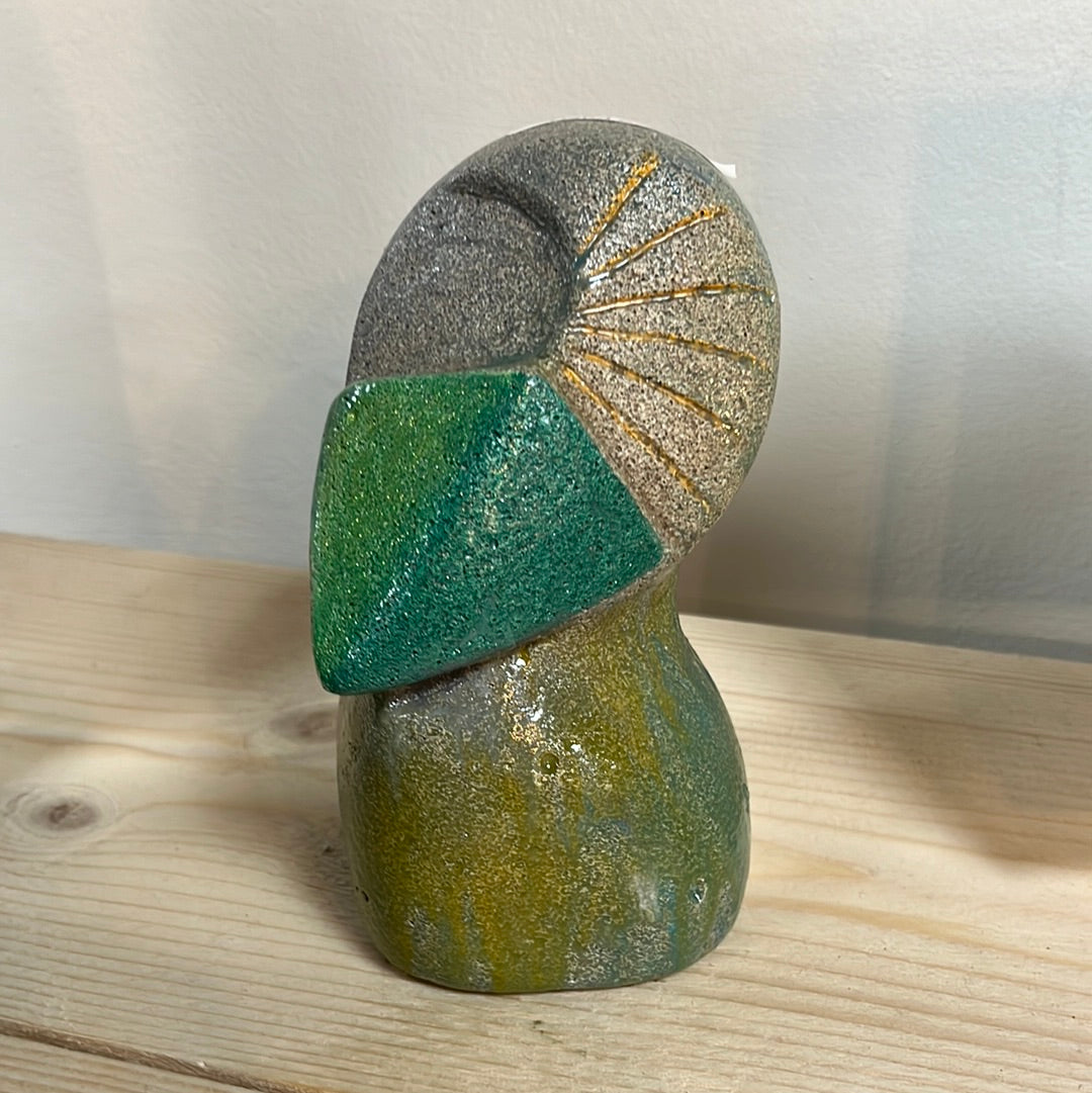 Big Beak Bird - Concrete Sculpture
