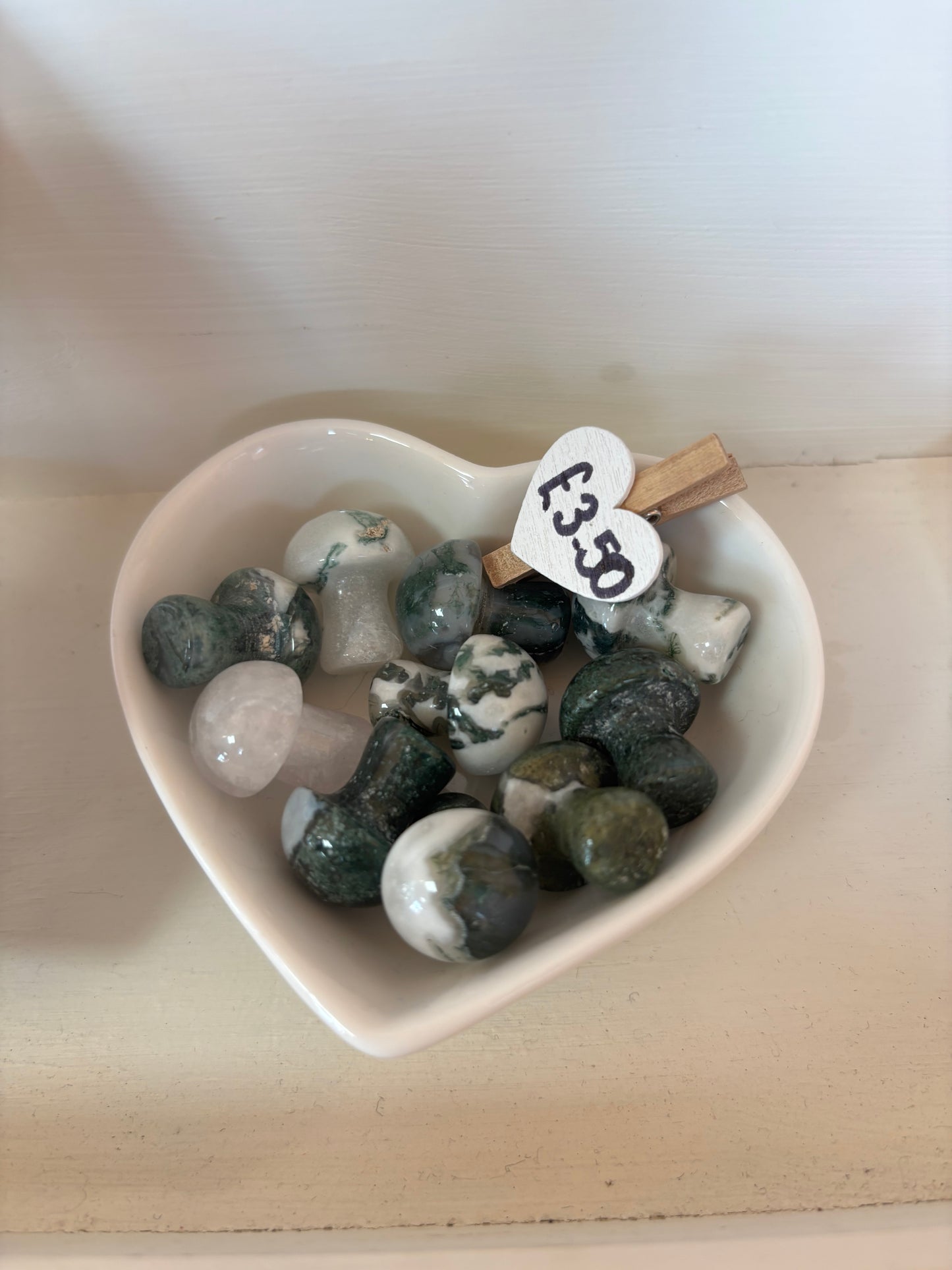 Crystal Mushrooms - Green & White