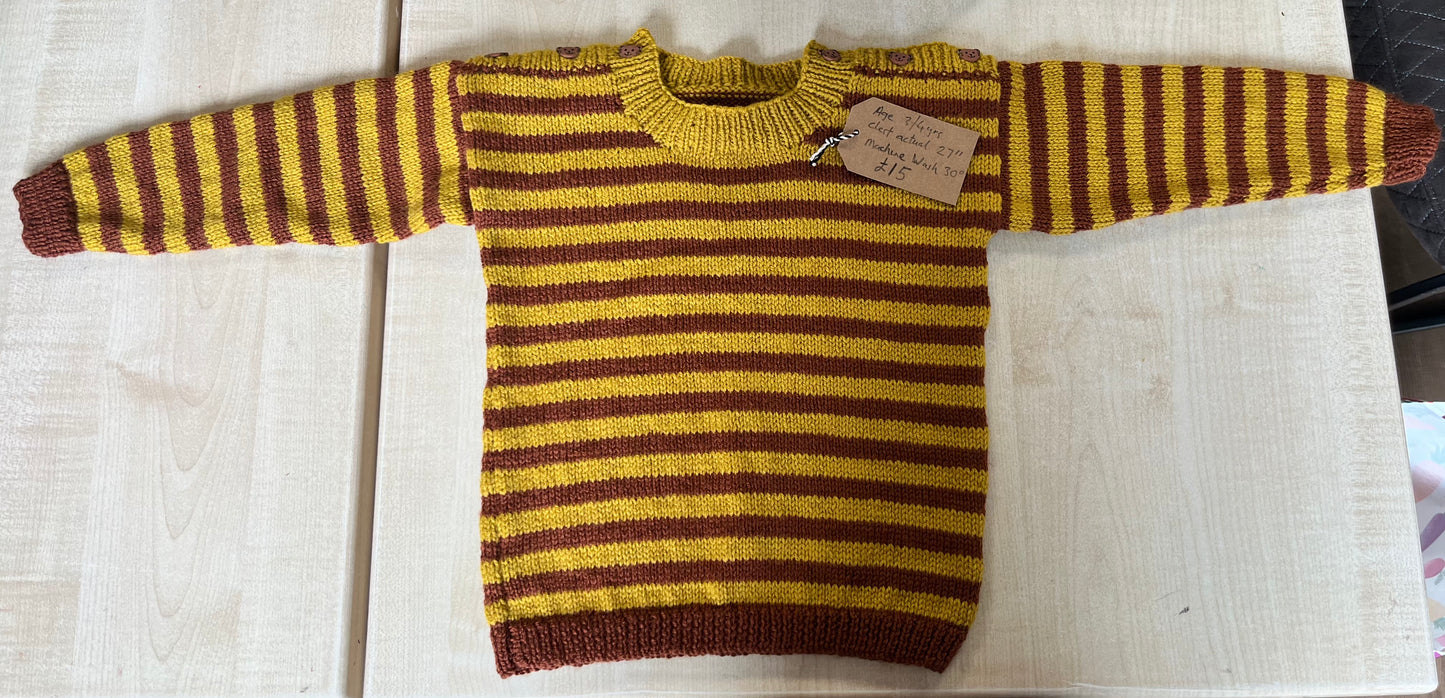 Children’s Striped Jumper