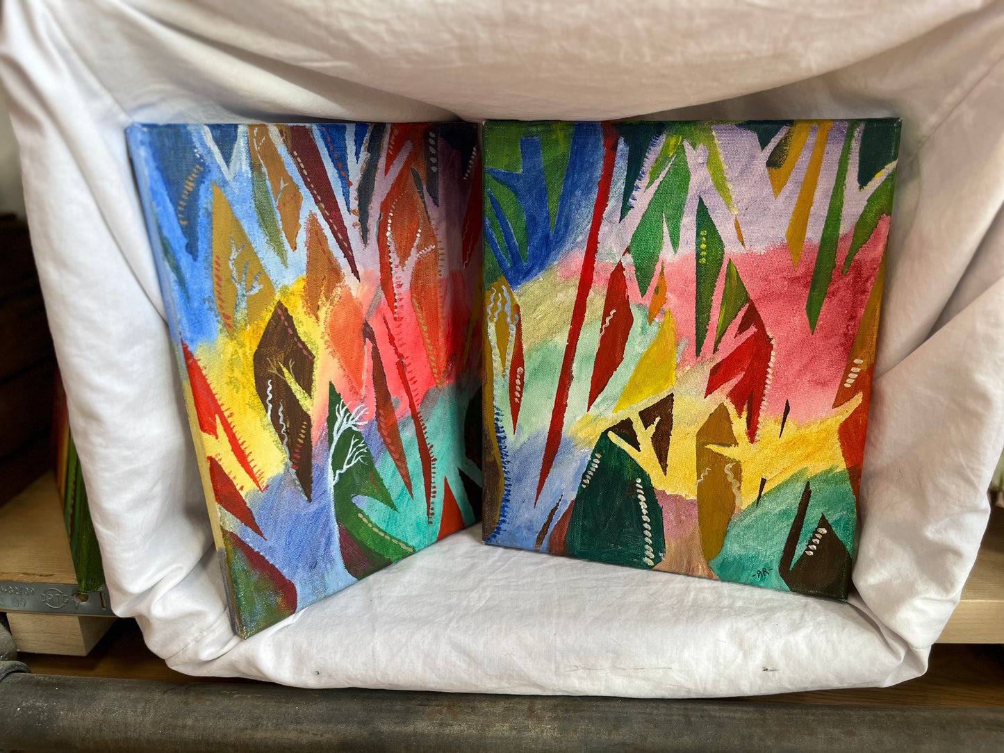 ‘The Woods’ - Acrylic Painting