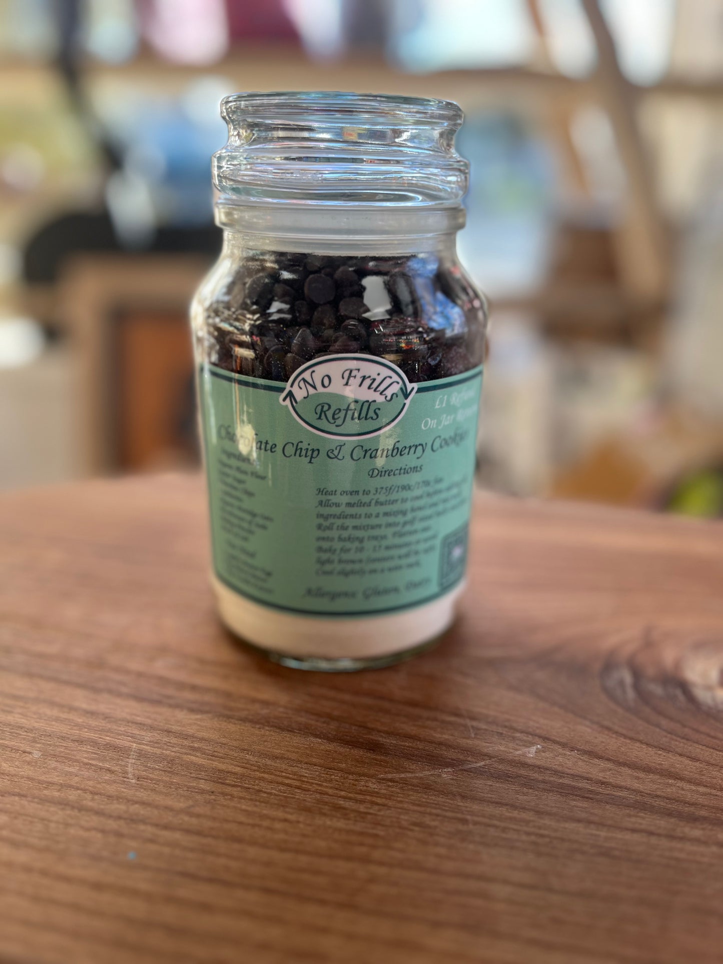 Cookies/Christmas Cake in a Jar