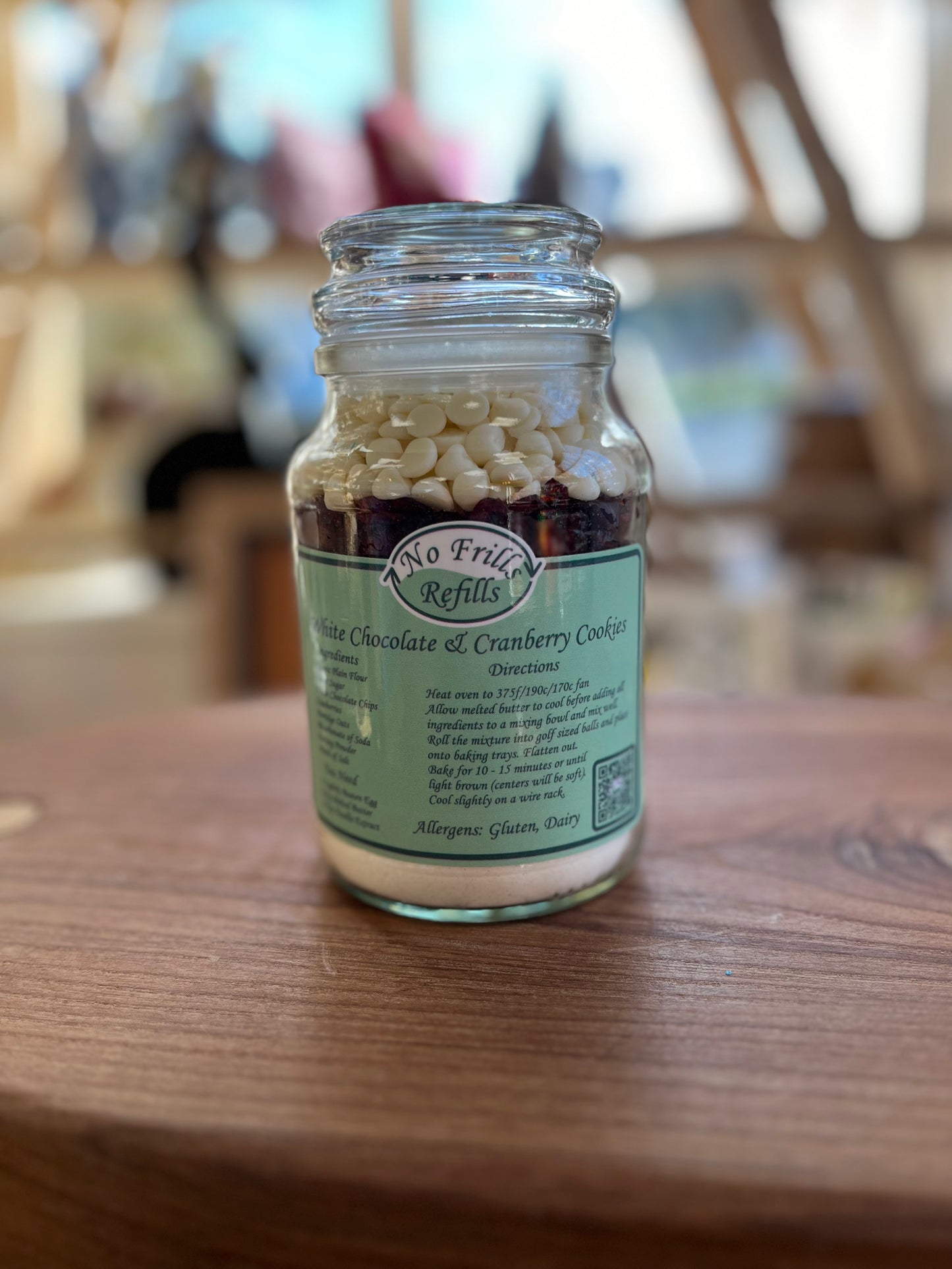 Cookies/Christmas Cake in a Jar