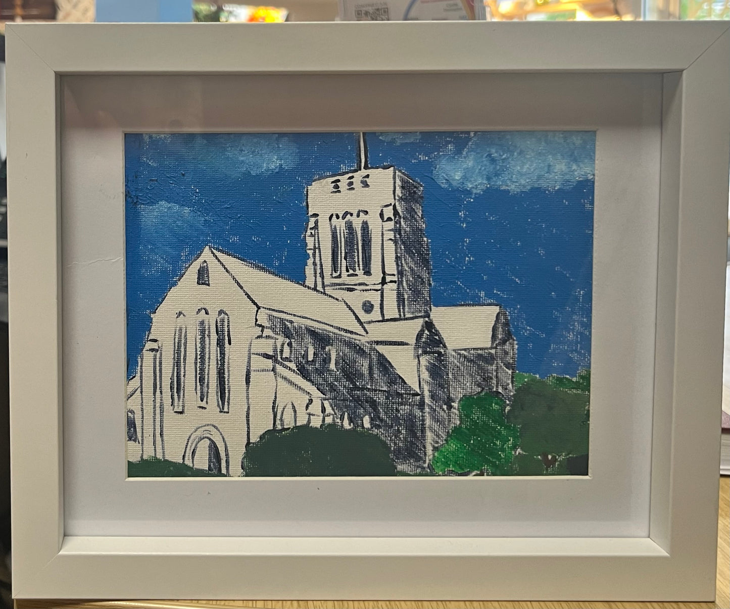 ‘Mount St. Bernard’s Abbey’ - Acrylic