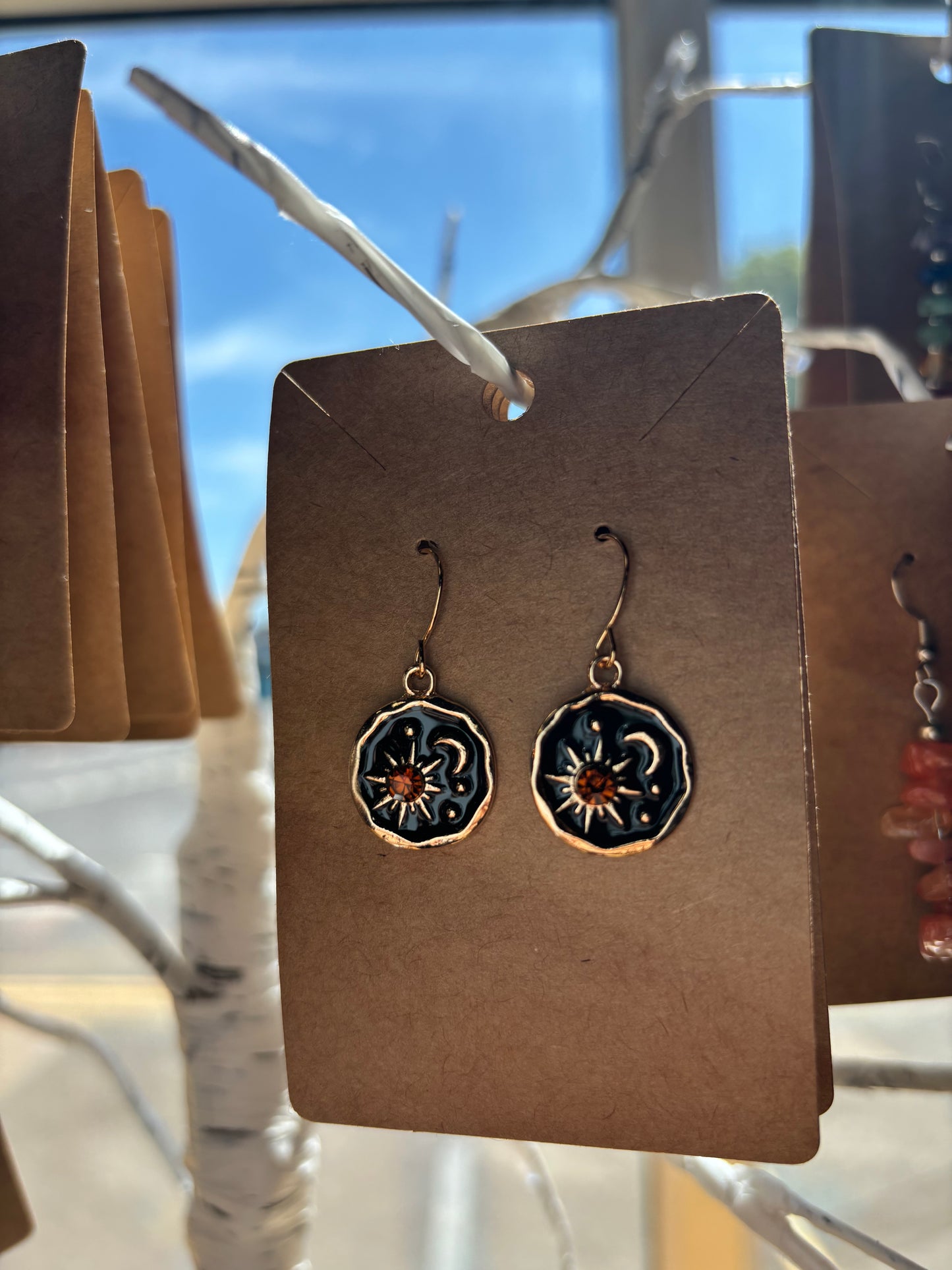 Moon & Star Earrings