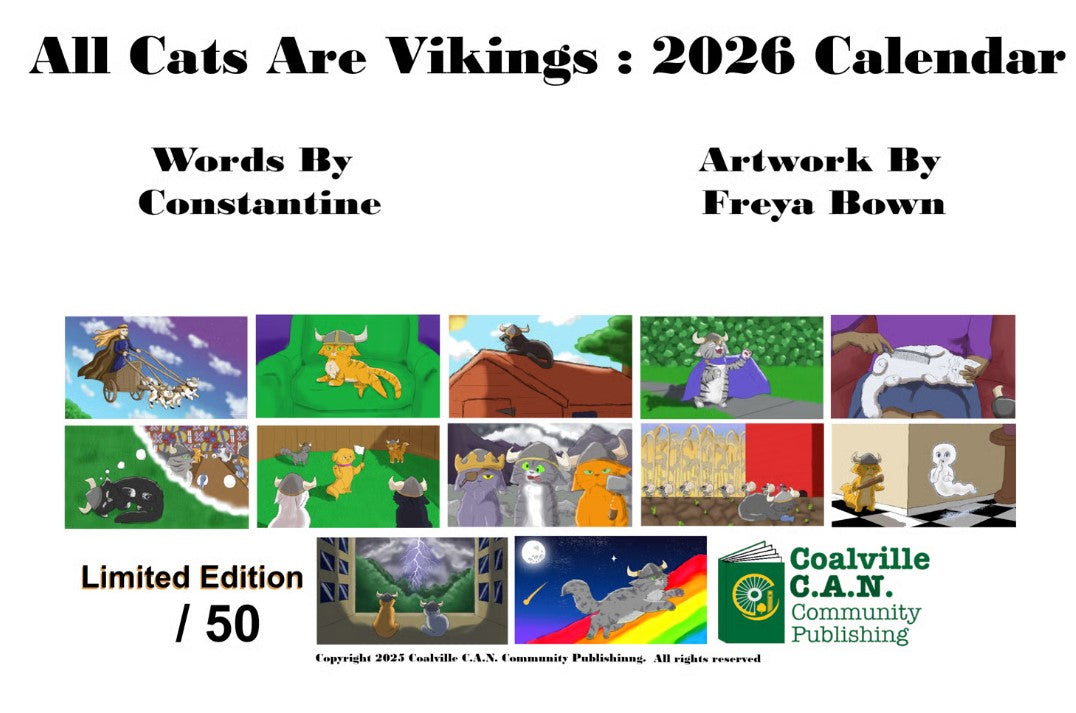 All Cats are Vikings 2026 Calendar