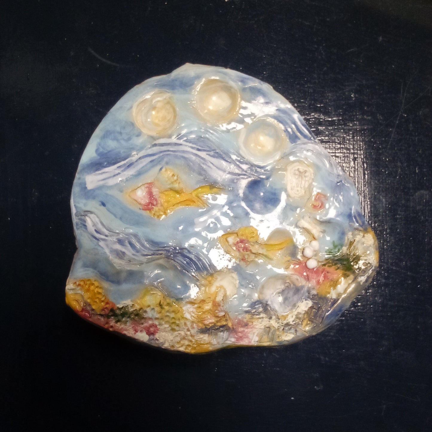 Ceramic Sea Plaque
