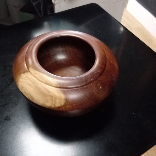 Dark Wood Bowl