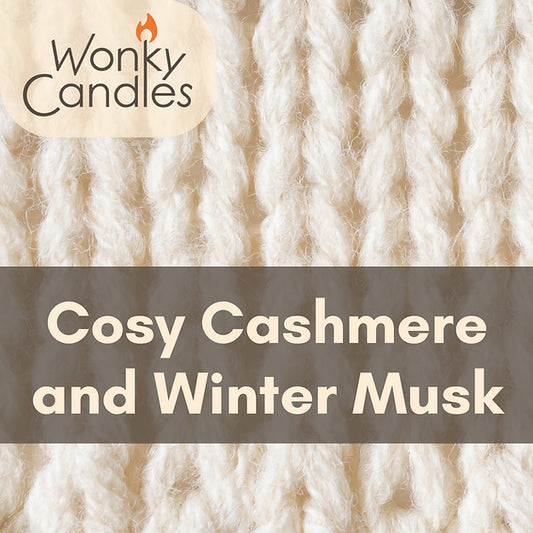 Clamshells Wonky Candles - Cosy Cashmere