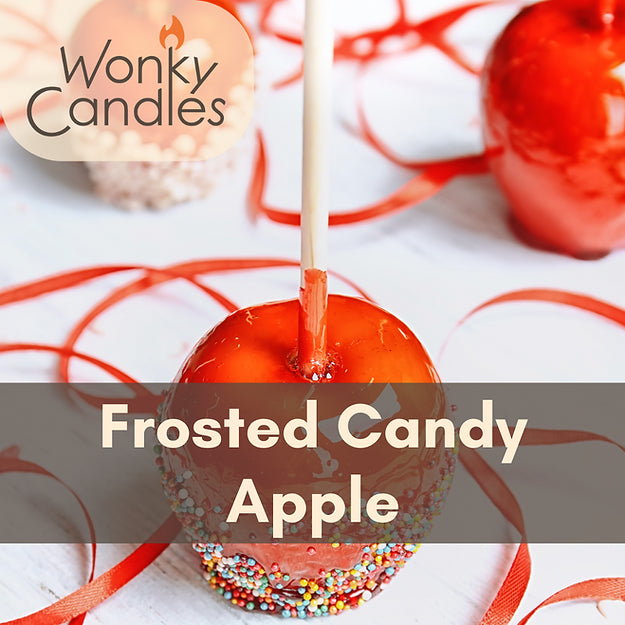 Clamshells Wonky Candles - Frosted Apple