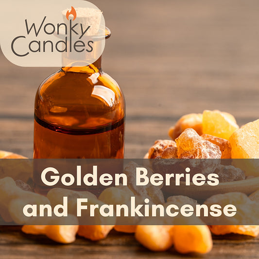 300ml Wonky Candles - Golden Berries