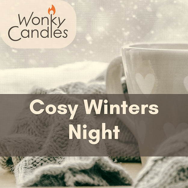 Clamshells Wonky Candles - Winters Night