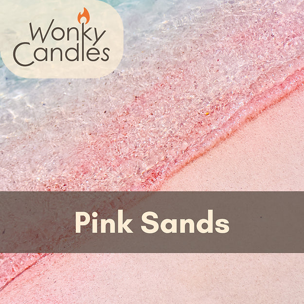 Clamshells Wonky Candles - Pink Sands