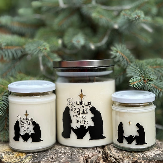 300ml Wonky Candles - Winters Morning (Copy) (Copy)