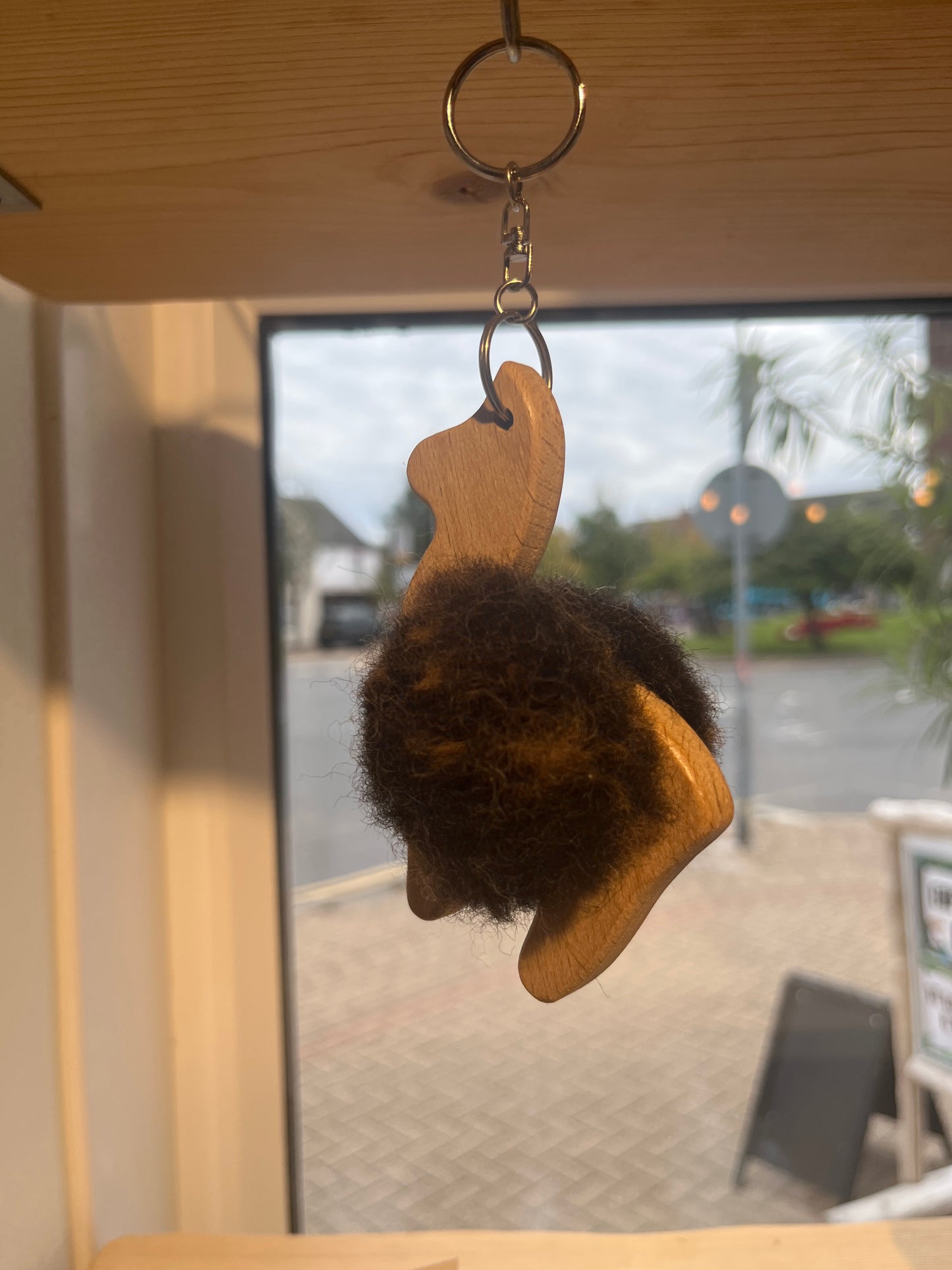 Alpaca Wool Key Rings