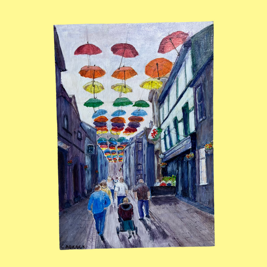 ‘Umbrellas’ - Acrylic Painting