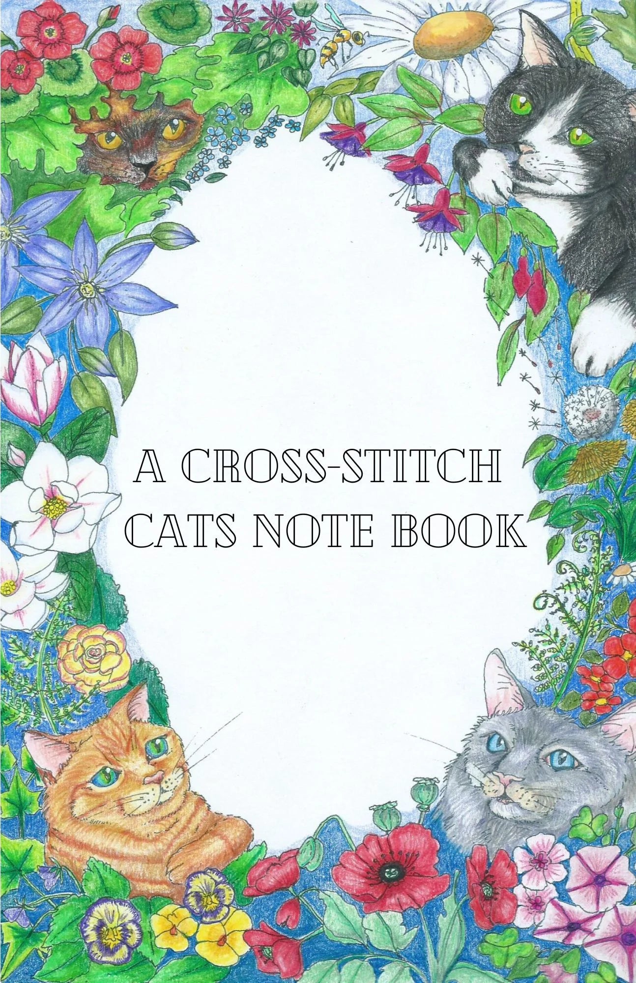 A Cross-Stitch Cats Notebook
