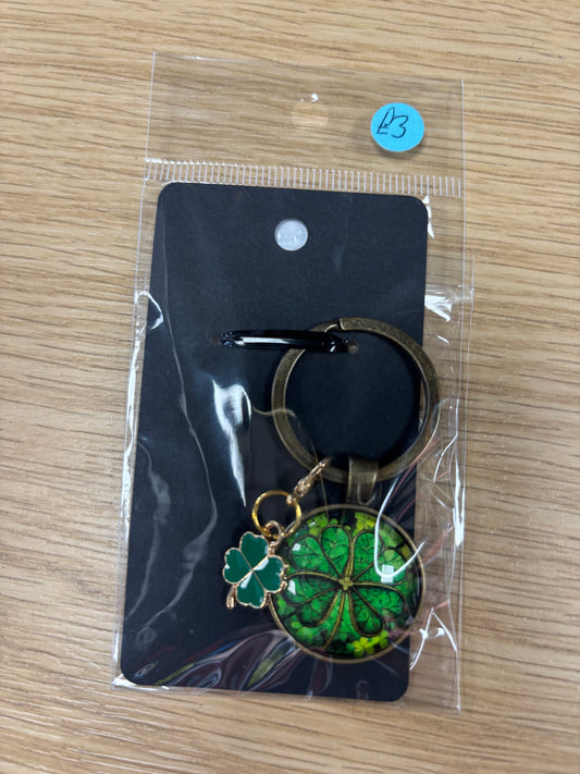 4 Leaf Clovers - Keyring