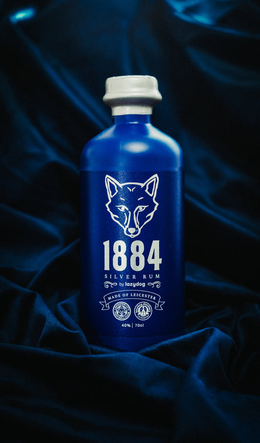 1884 Silver Rum 70cl - Lazydog Distillery