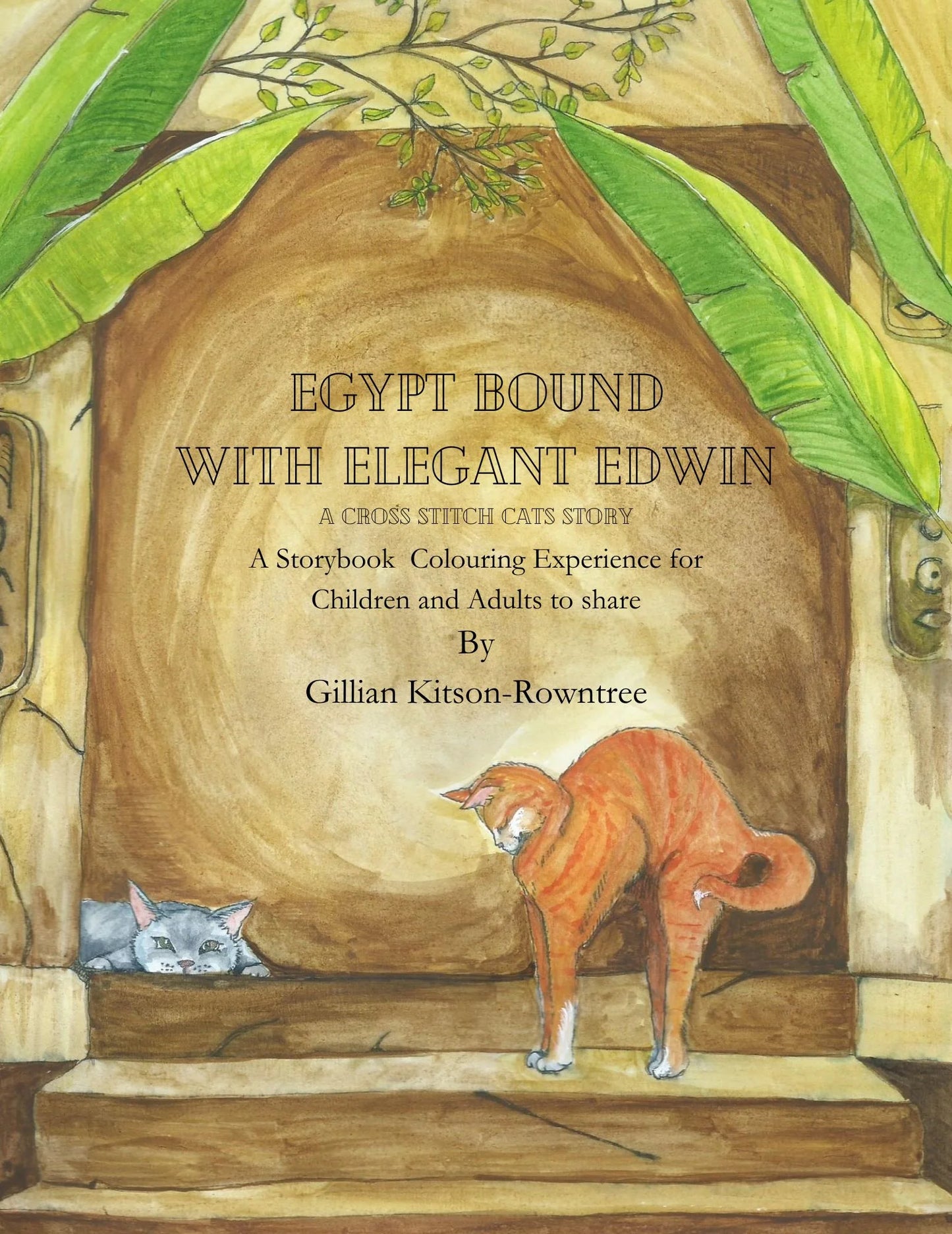 'Egypt Bound with Elegant Edwin' - A Storybook Colouring Experience for Children and Grown-ups