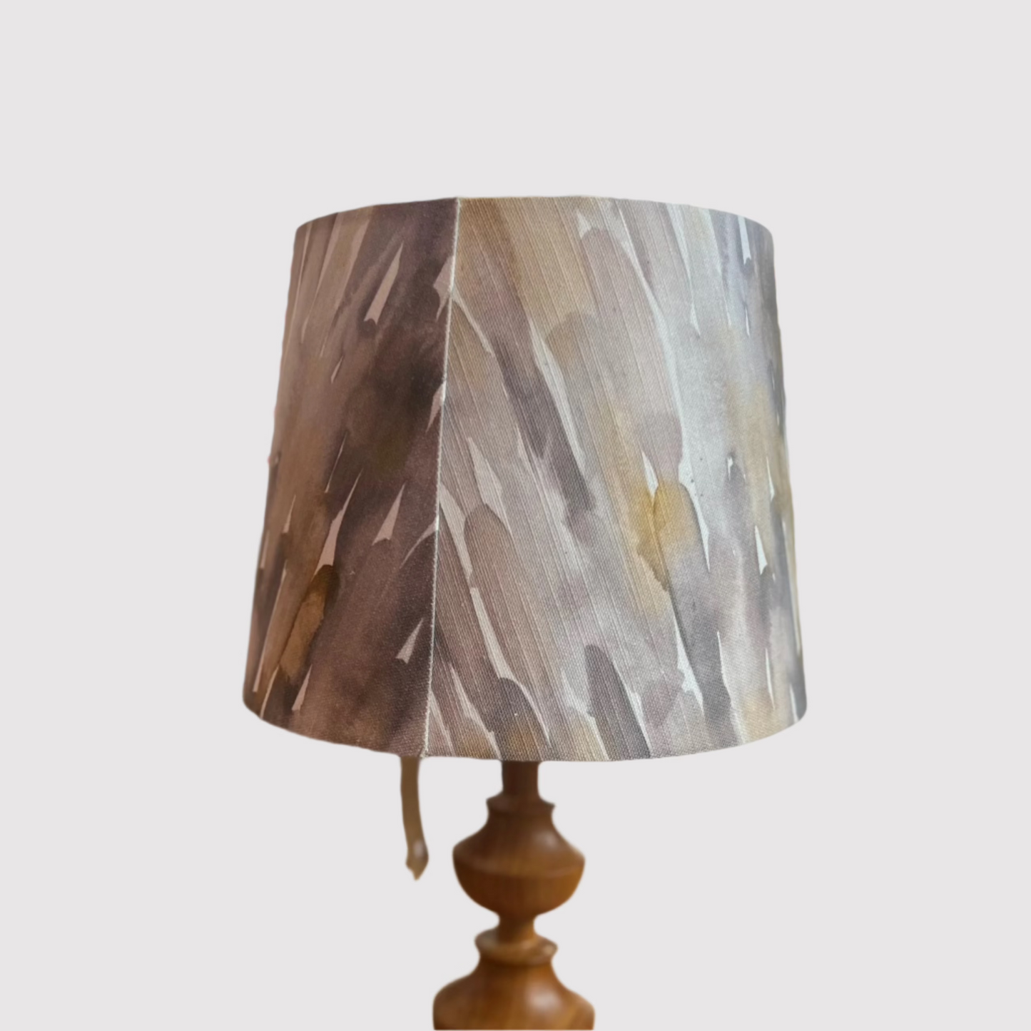 25cm Grey Dome Lampshade