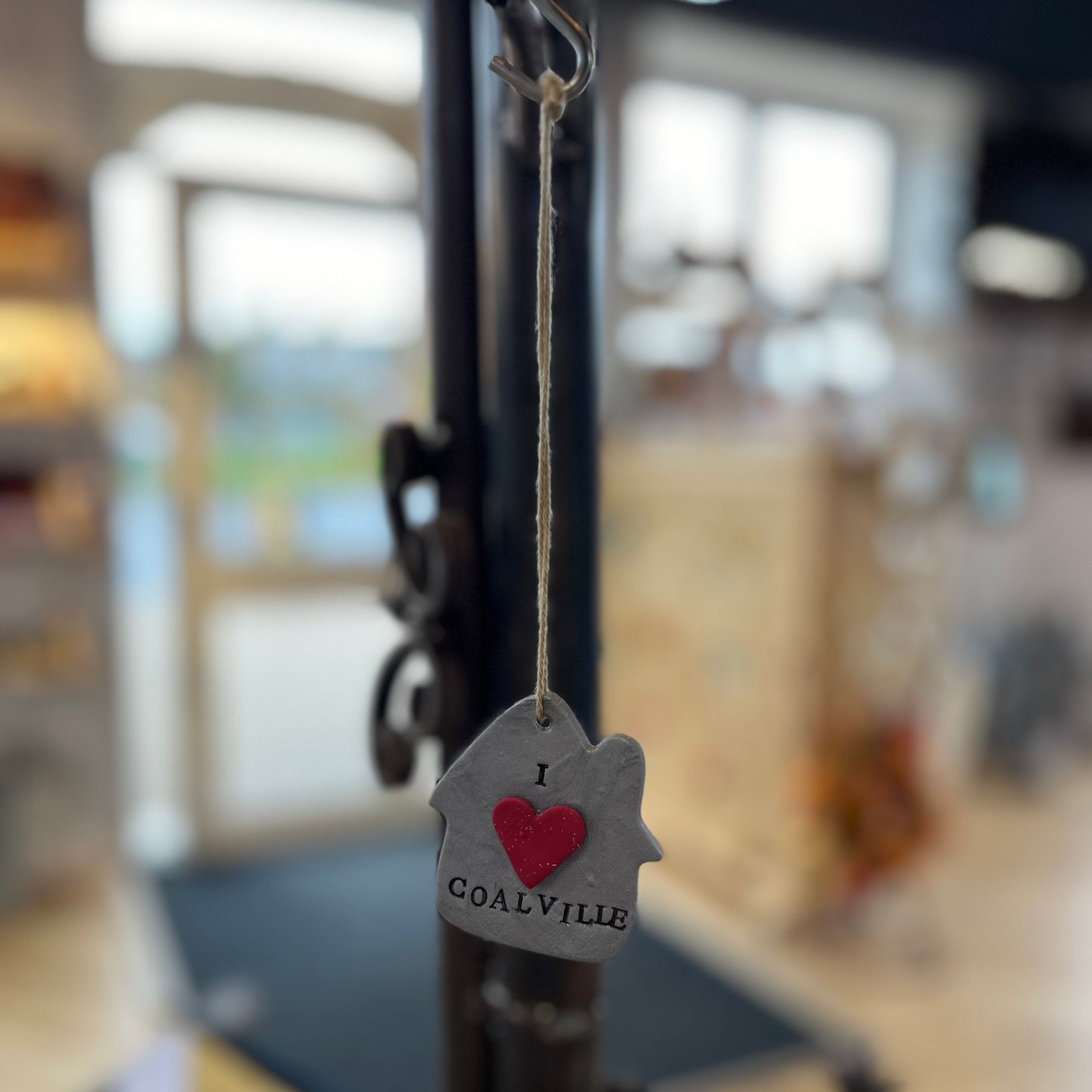 ‘I heart Coalville’ Hanging Decoration