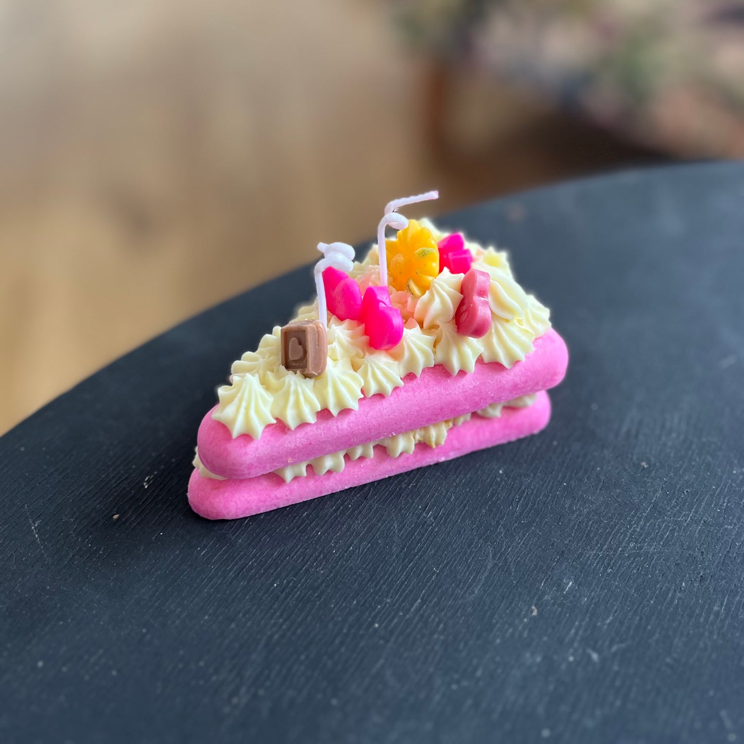 Cake Slice Candle