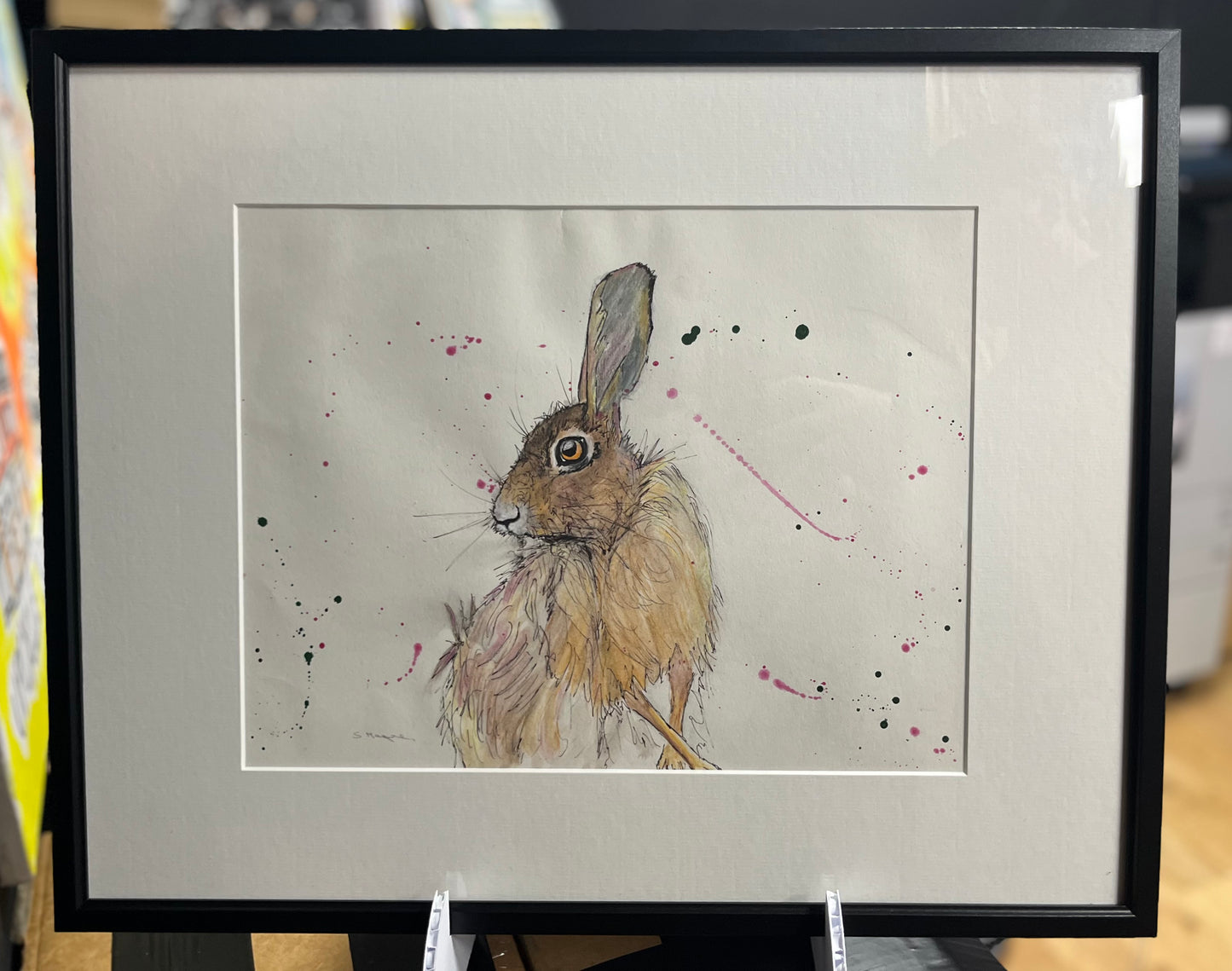 ‘Hare’ - Pen & Wash Painting