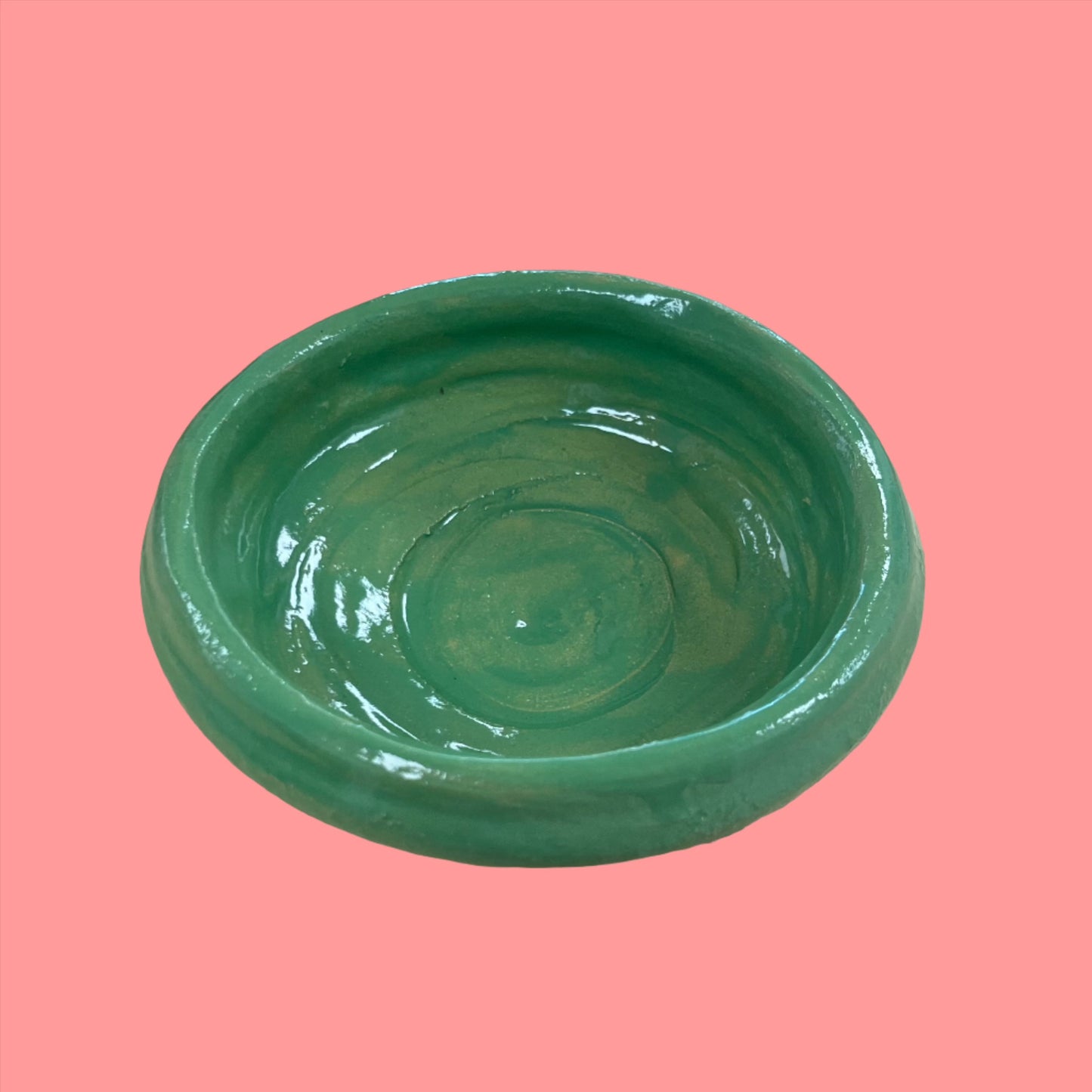 Green Ceramic Bowl