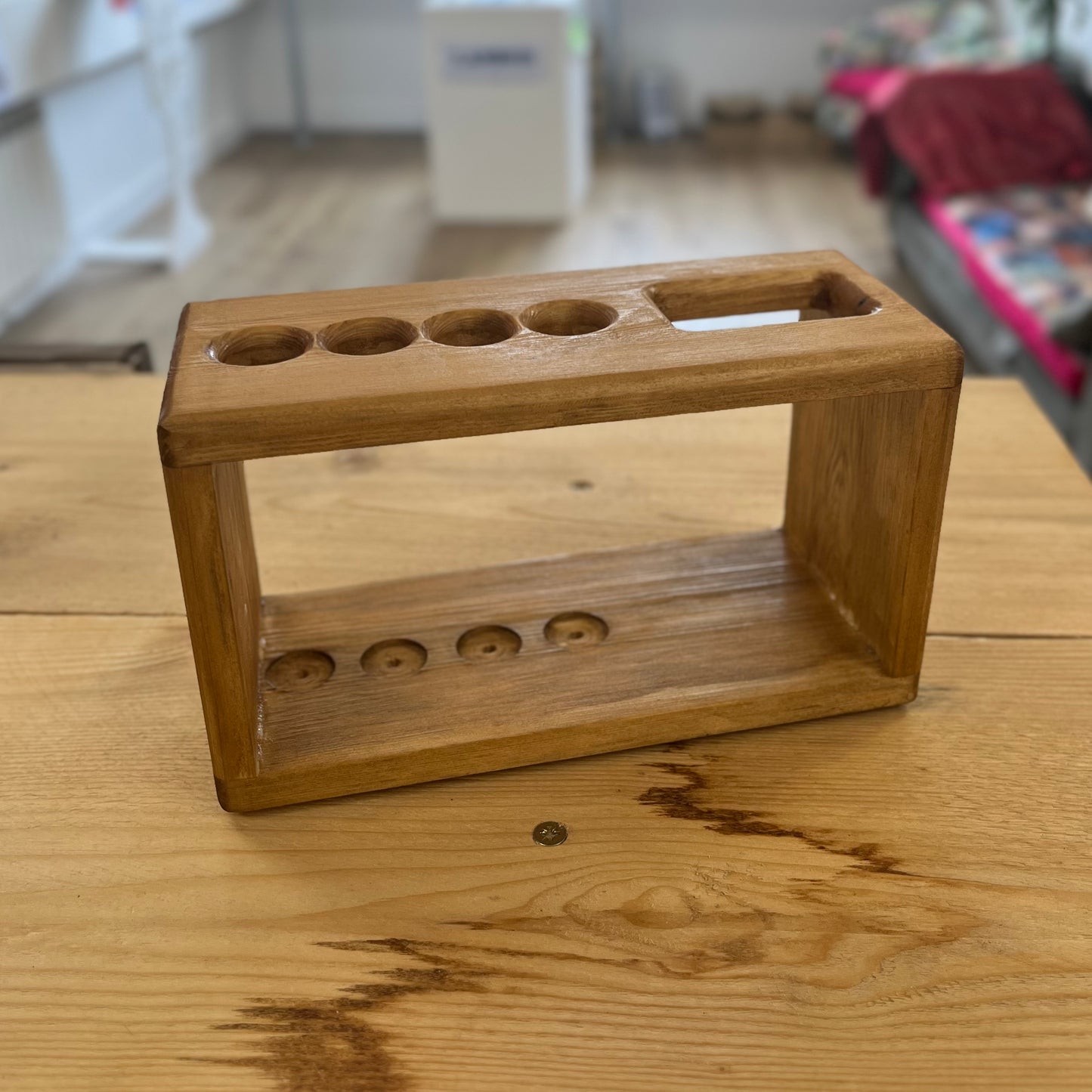 Toothbrush and Toothpaste Holder