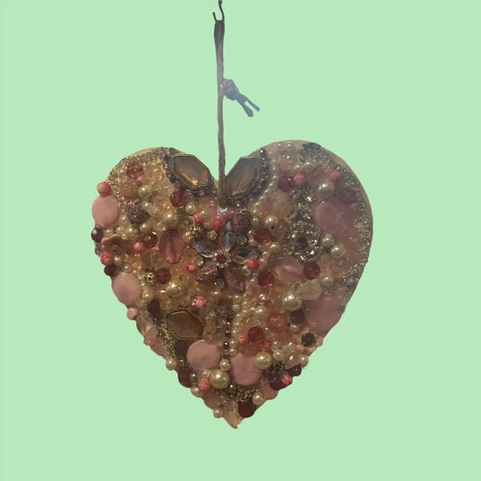 Hanging Decorated Heart