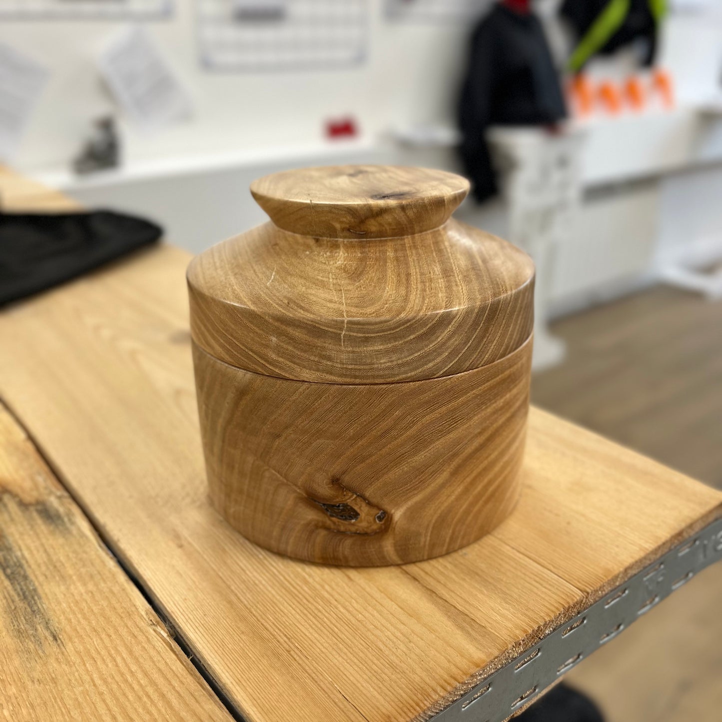 Lidded Wood Box