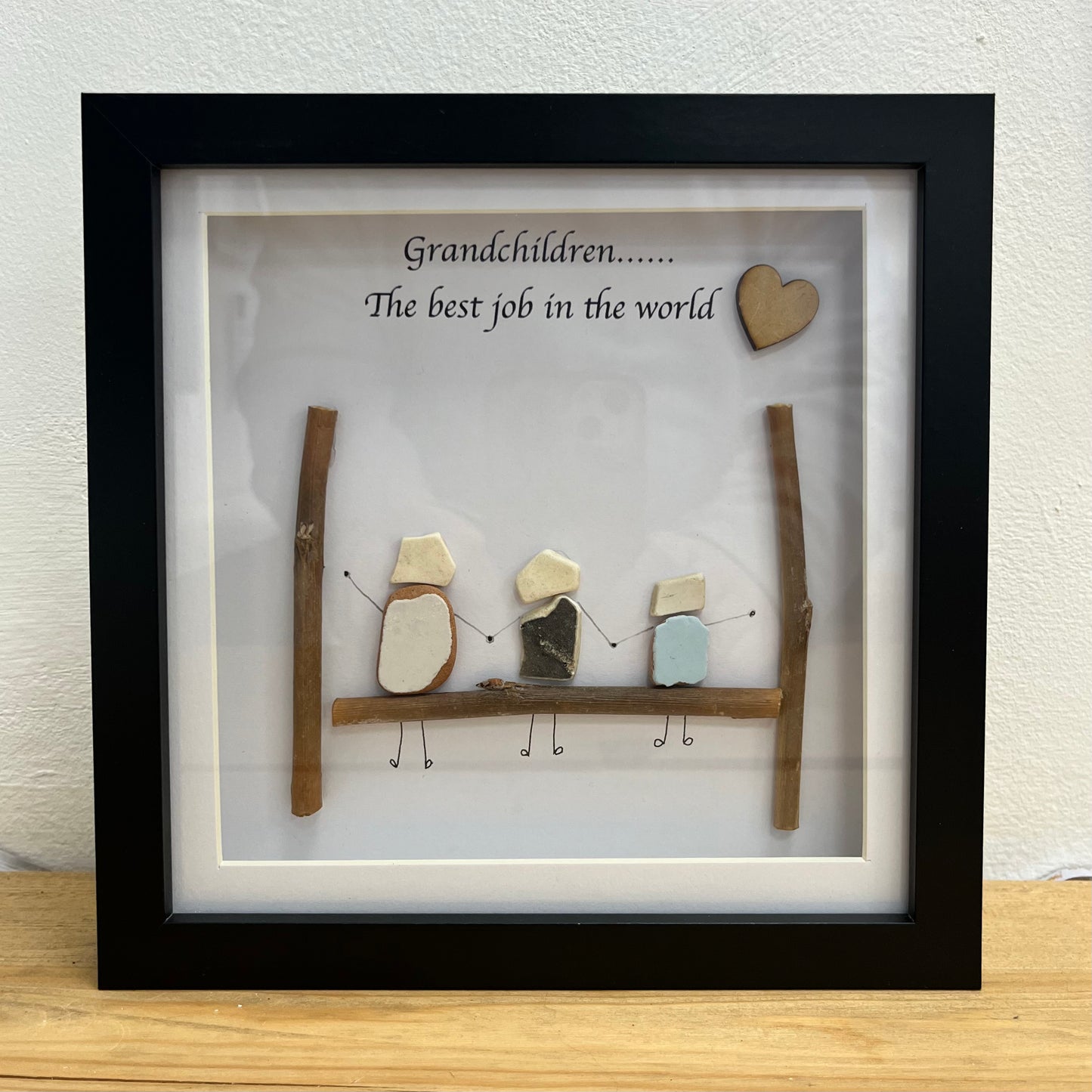 ‘Grandchildren’ - Sea Glass Art