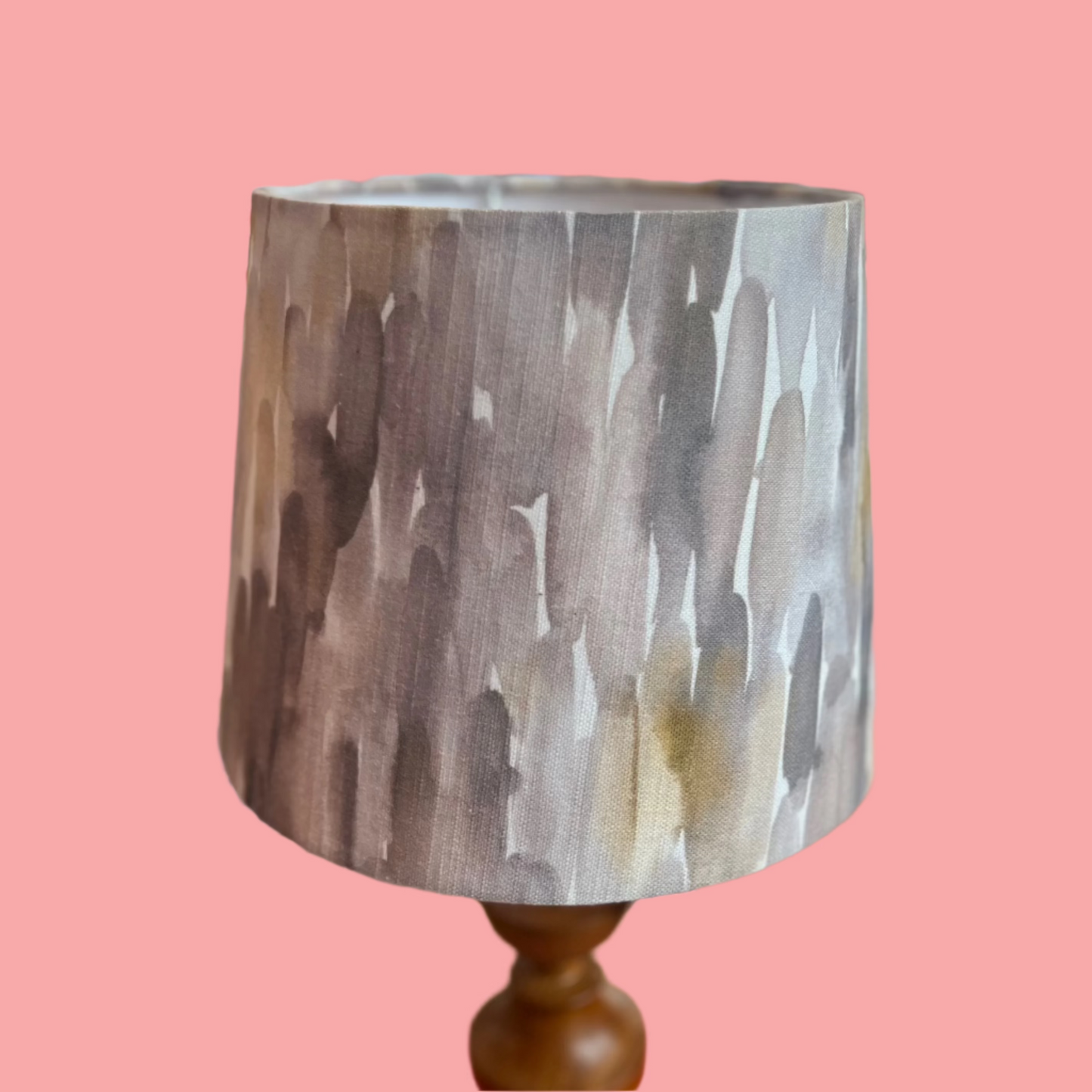 25cm Grey Dome Lampshade