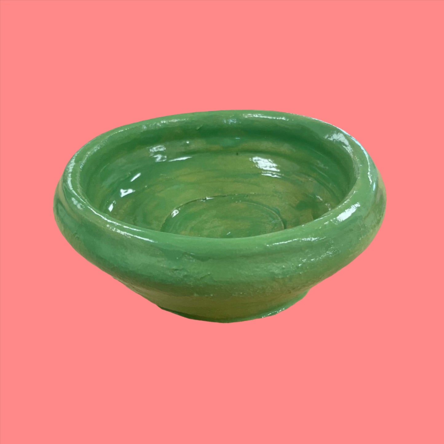 Green Ceramic Bowl