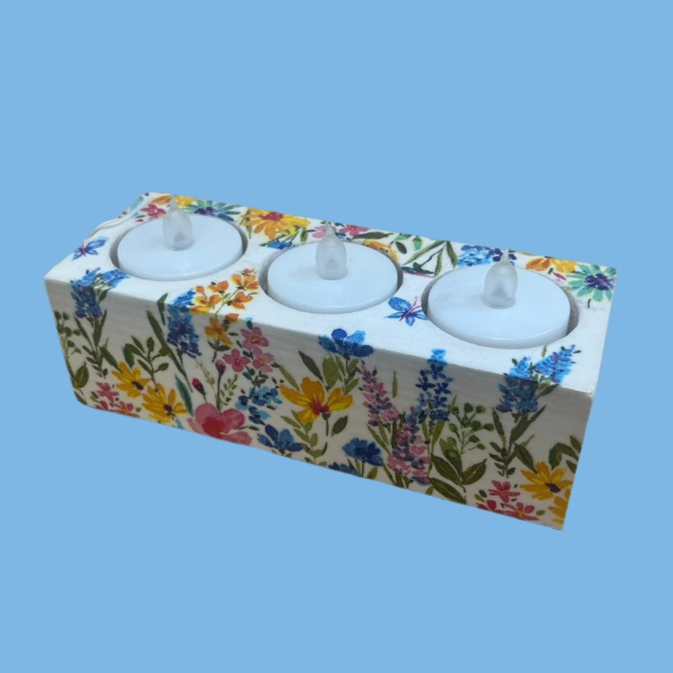 Decorated Tealight Holder