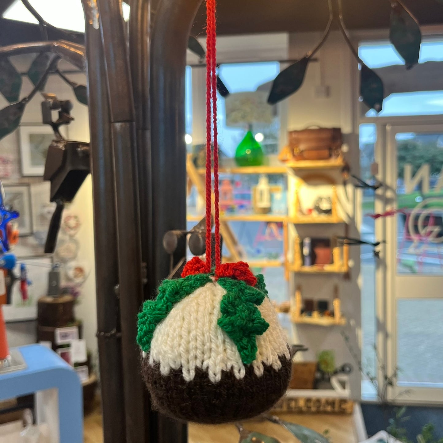 Hanging Christmas Puddings