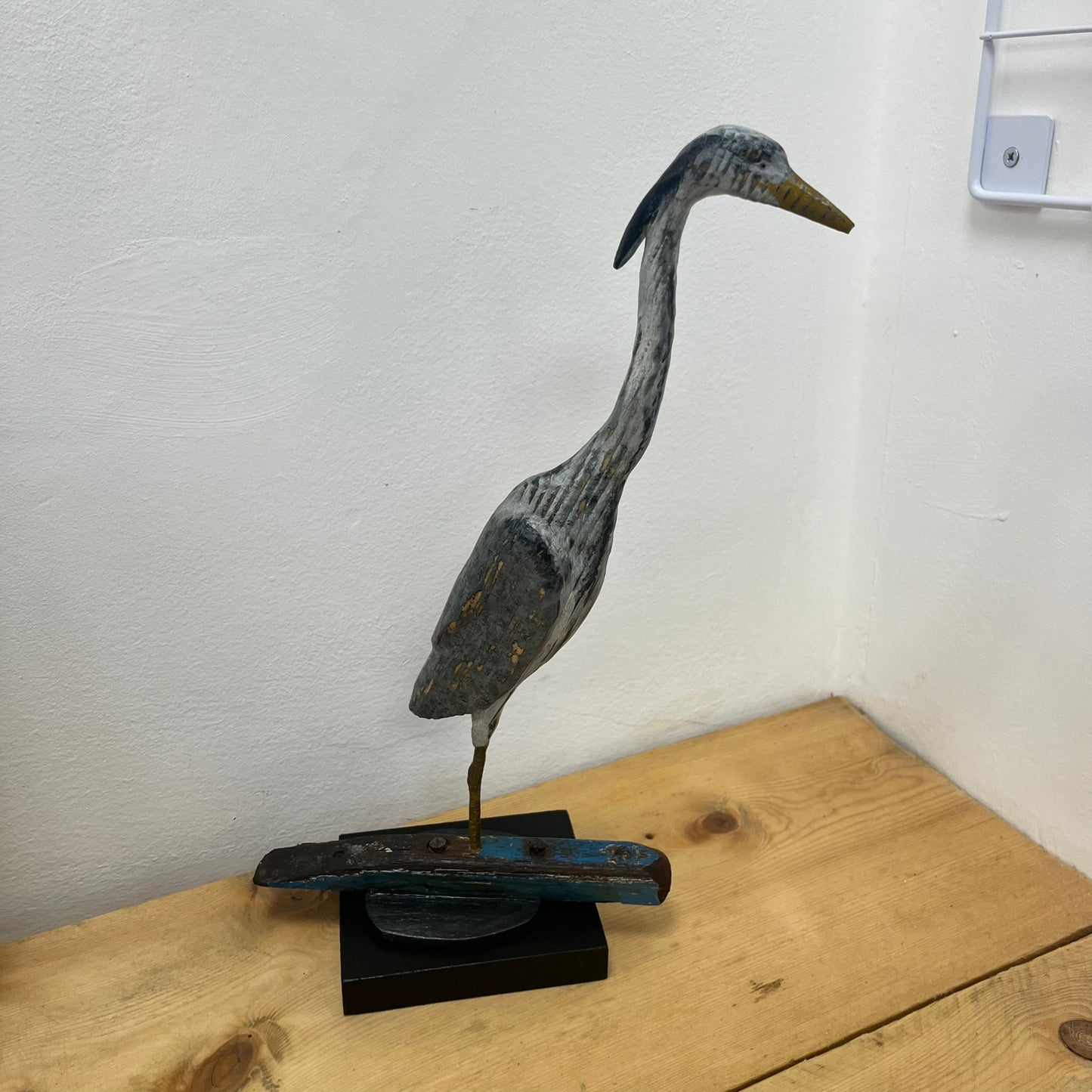 Heron (Painted Pine)