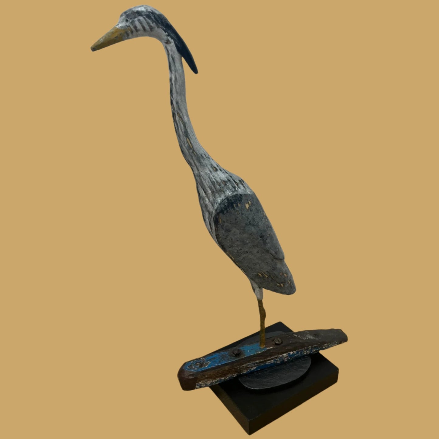 Heron (Painted Pine)