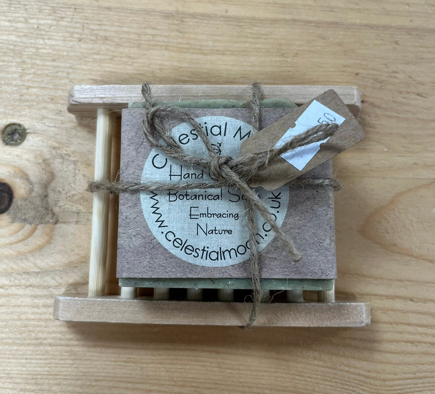 Soap Bar & Wooden Soap Dish