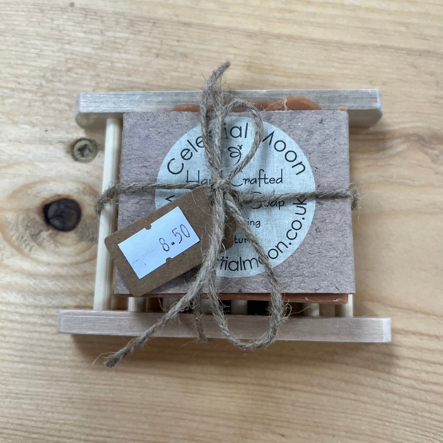 Soap Bar & Wooden Soap Dish