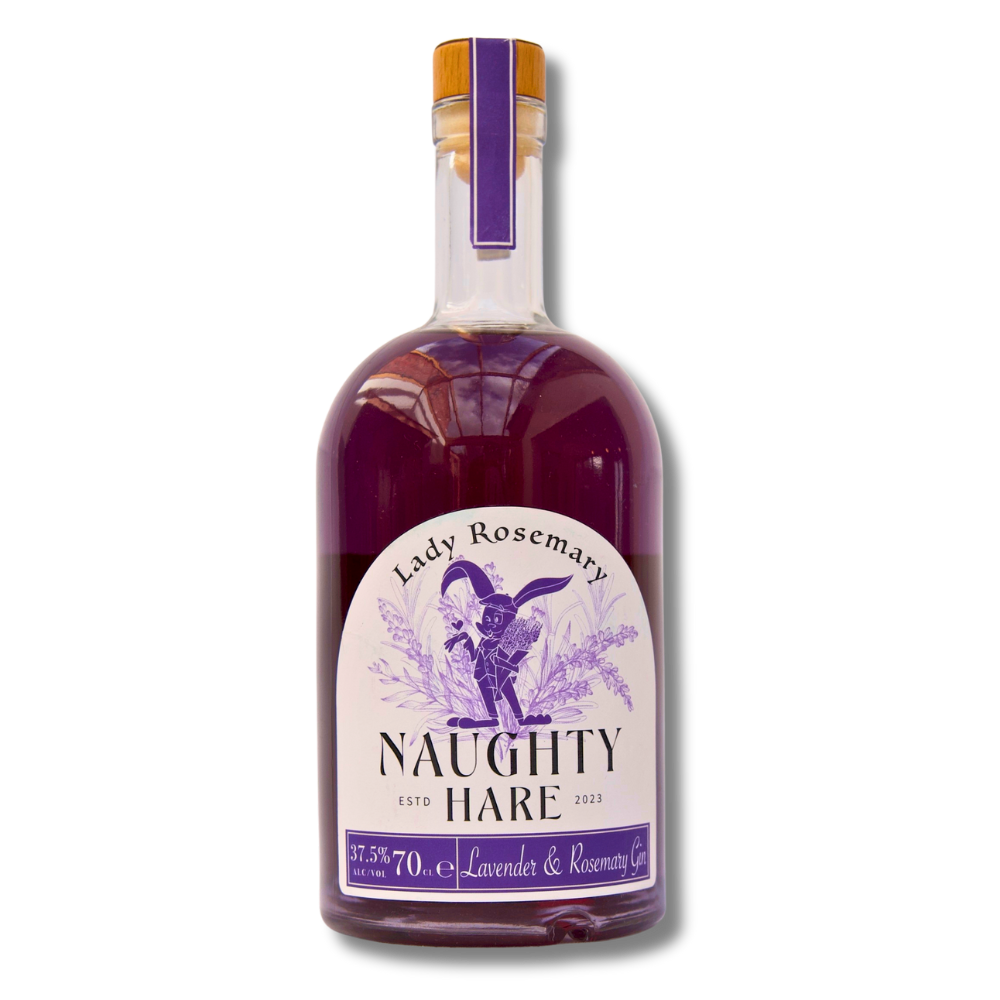 Naughty Hare - Lavender and Rosemary Gin (70cl)