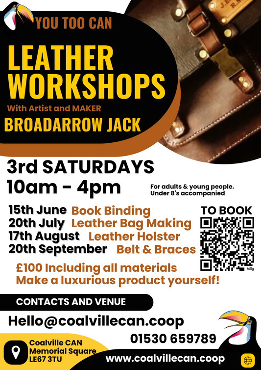 Leather Workshops with Broadarrow Jack